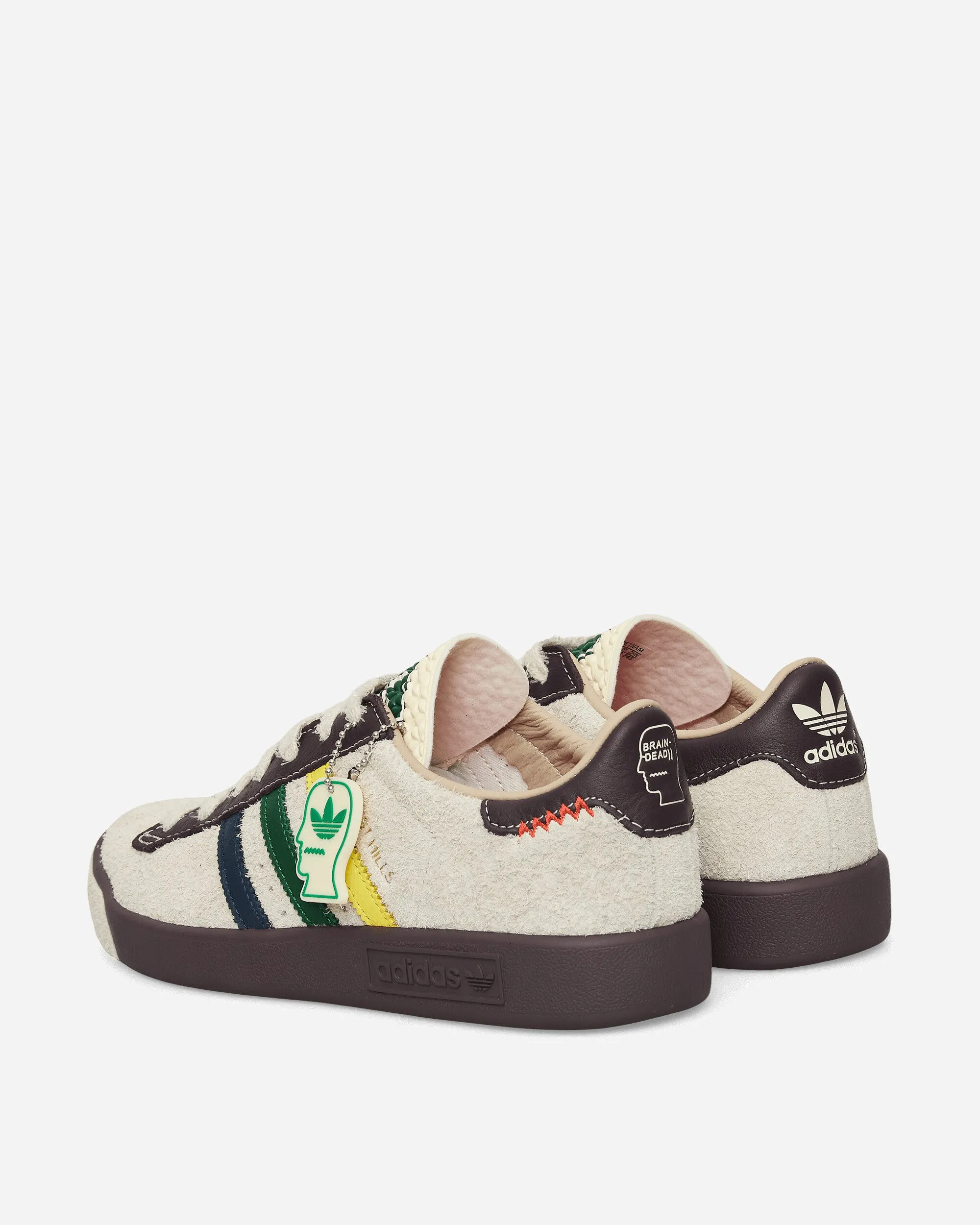 Brain Dead Forest Hills Sneakers Cream White