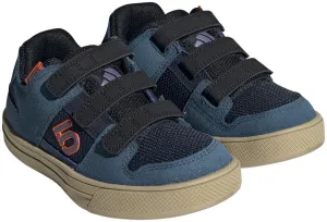 Five Ten Freerider Kids VCS Flat Shoes - Youth Legend Ink/Wonder Steel/Impact Orange 10.5K