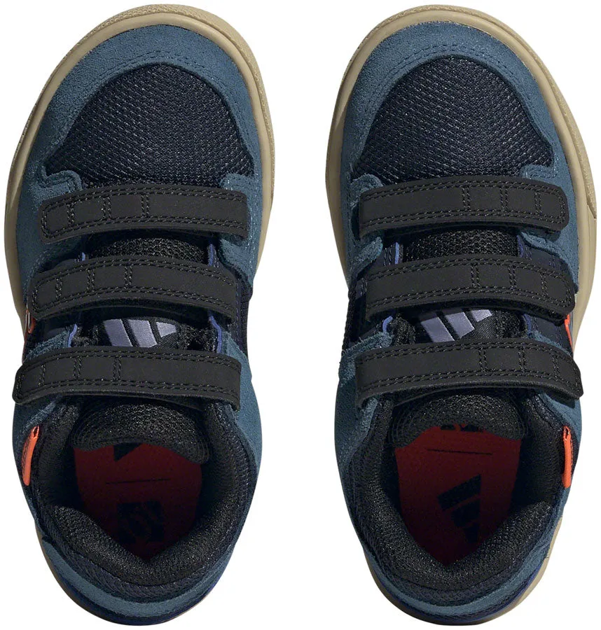 Five Ten Freerider Kids VCS Flat Shoes - Youth Legend Ink/Wonder Steel/Impact Orange 2K