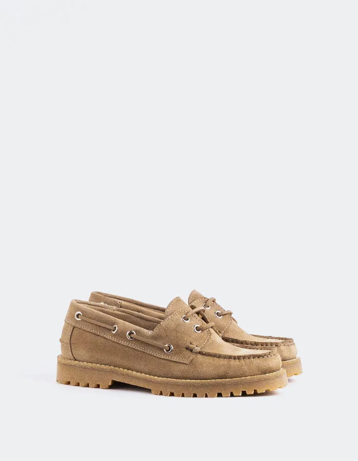 Gaia Almond Suede