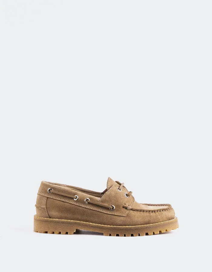 Gaia Almond Suede