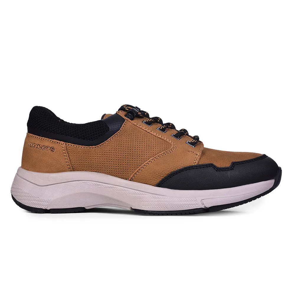 Healers Casual Camel Lacing Shoes For Men A576-05 By Liberty