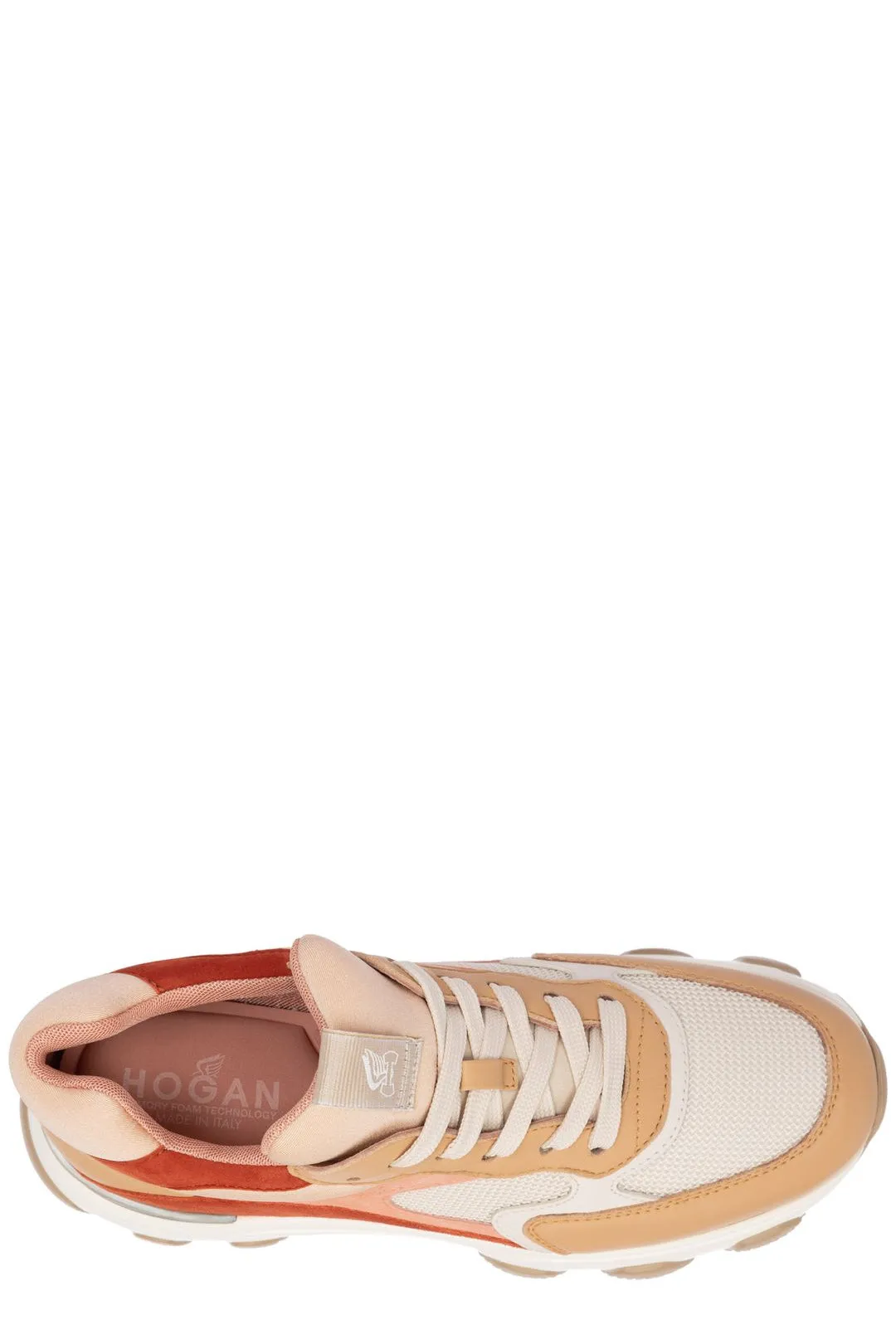 Hogan Hyperactive Lace-Up Chunky Sneakers