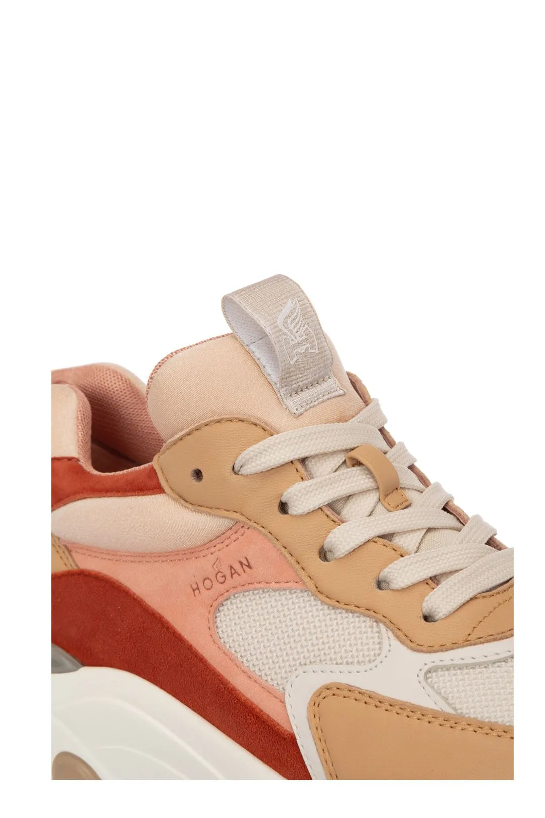 Hogan Hyperactive Lace-Up Chunky Sneakers