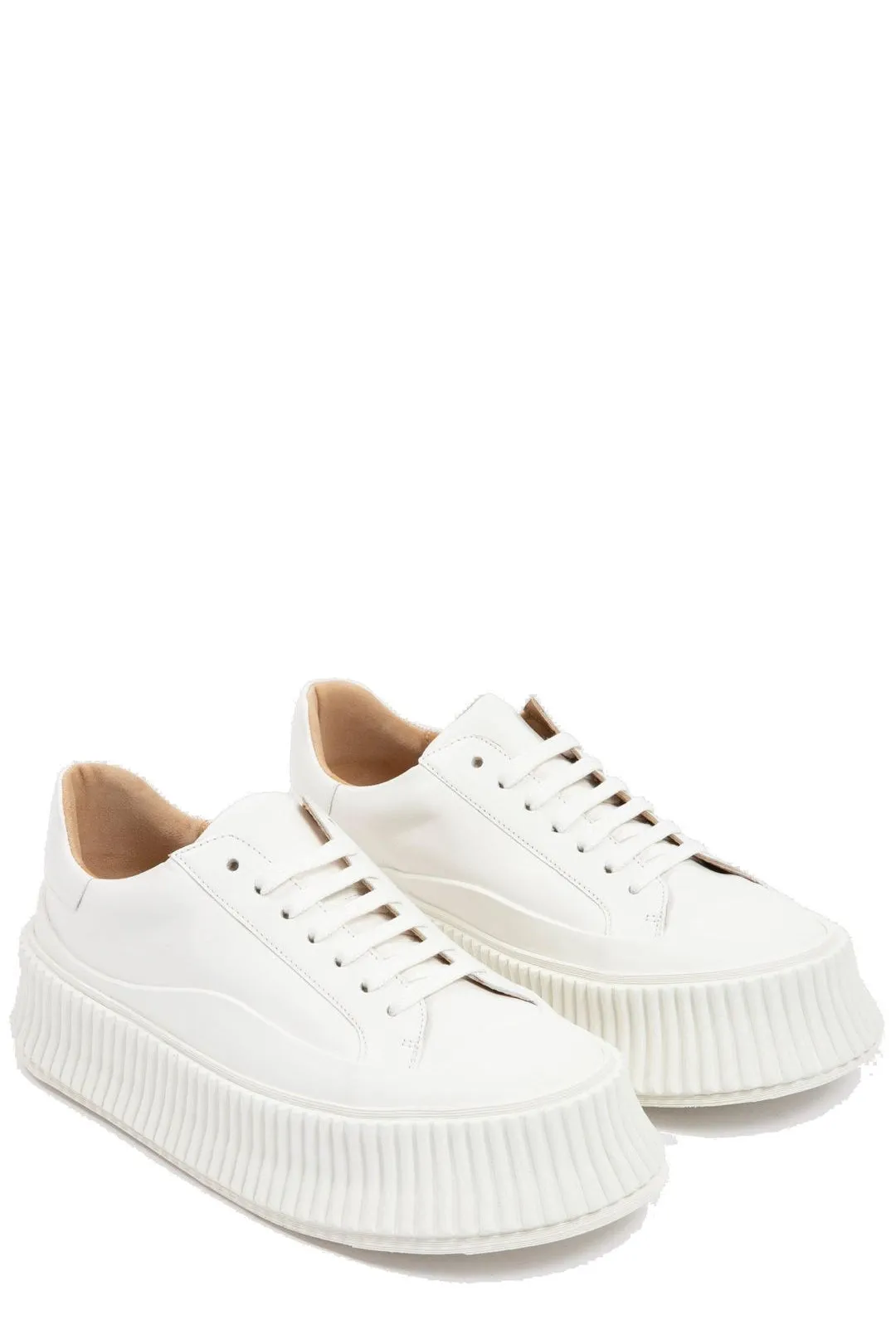 Jil Sander Lace-Up Chunky Sneakers