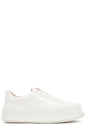 Jil Sander Lace-Up Chunky Sneakers