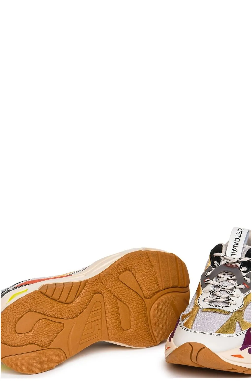 Just Cavalli Lace-Up Chunky Sneakers