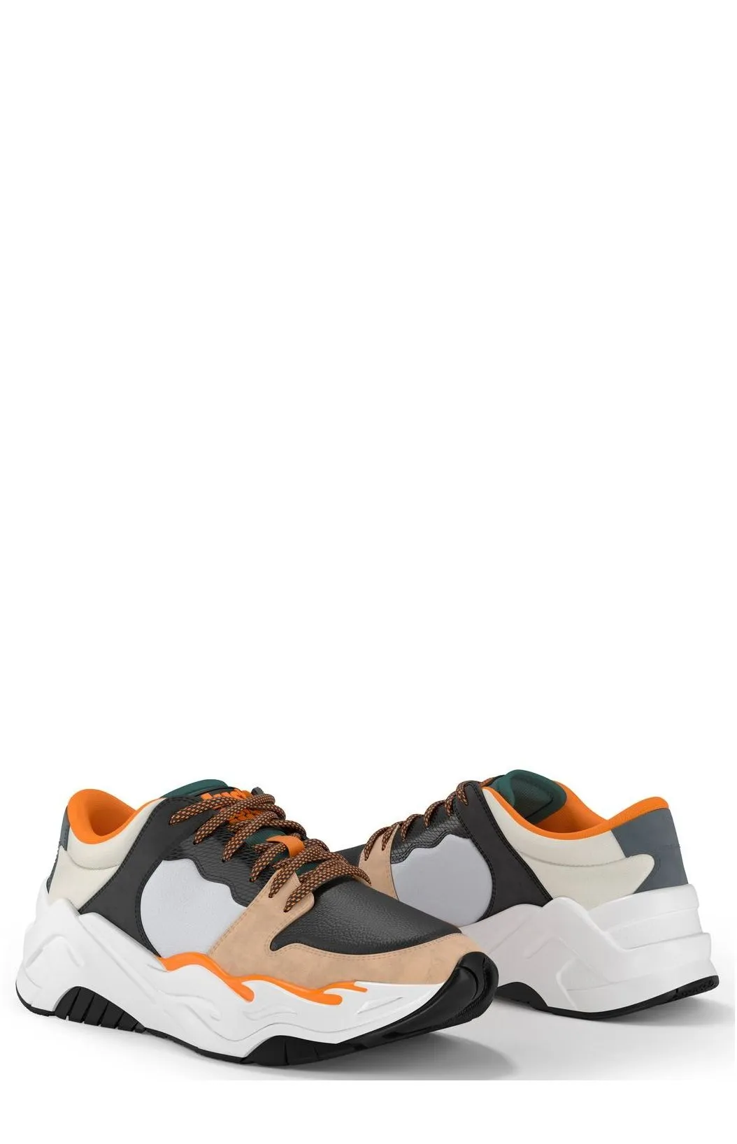 Just Cavalli Lace-Up Chunky Sneakers