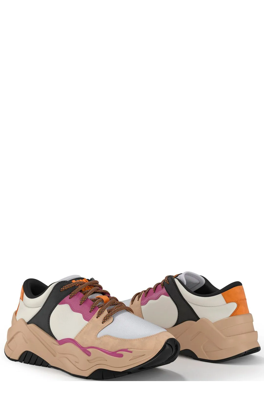 Just Cavalli Lace-Up Chunky Sneakers