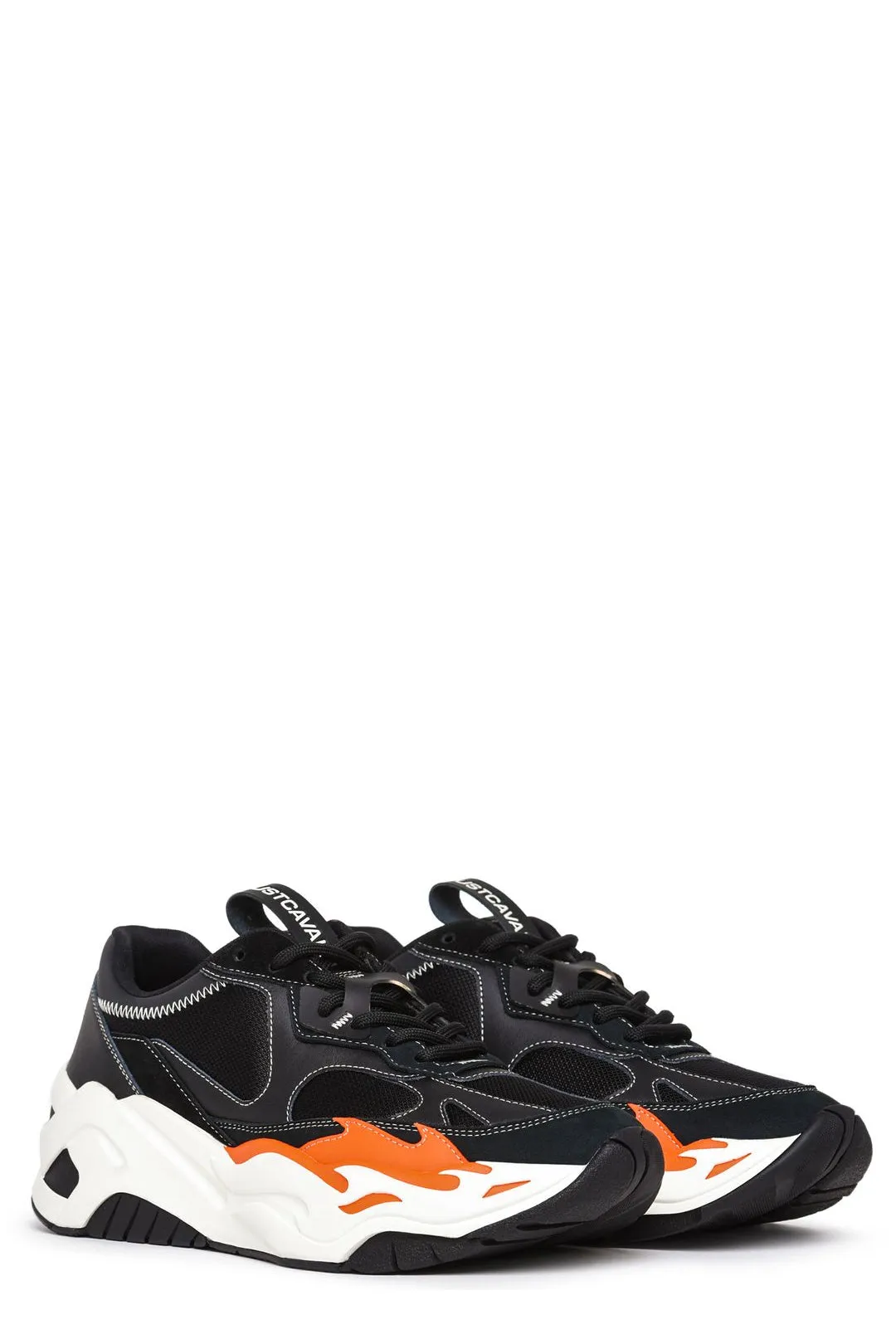 Just Cavalli P1thon Lace-Up Chunky Sneakers