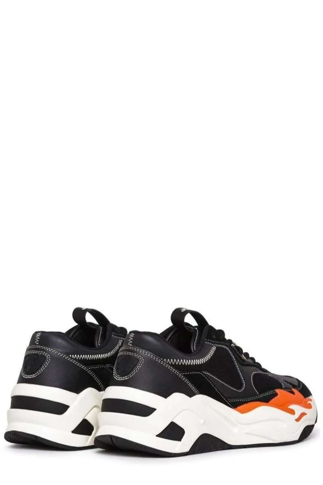 Just Cavalli P1thon Lace-Up Chunky Sneakers