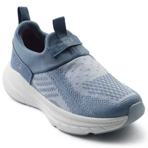Leap7x Blue Sports Non Lacing Walking Shoes For Women BARCELONAC By Liberty