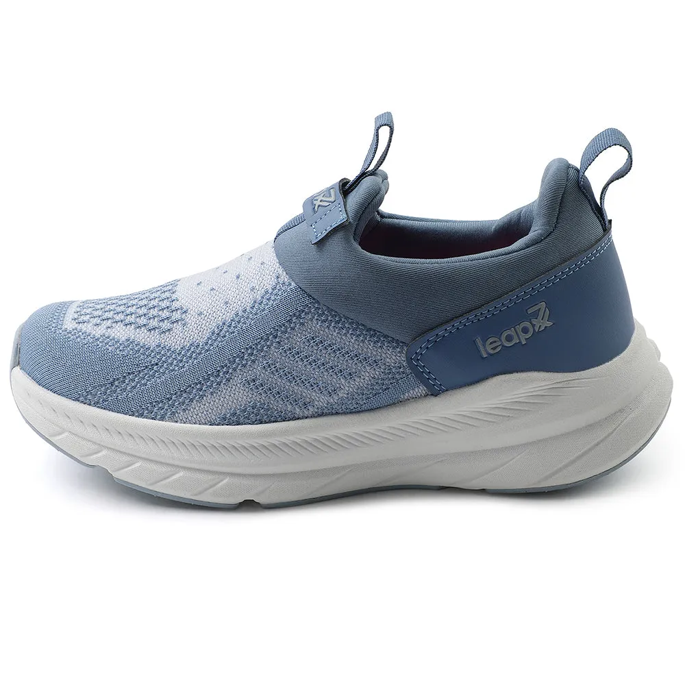 Leap7x Blue Sports Non Lacing Walking Shoes For Women BARCELONAC By Liberty