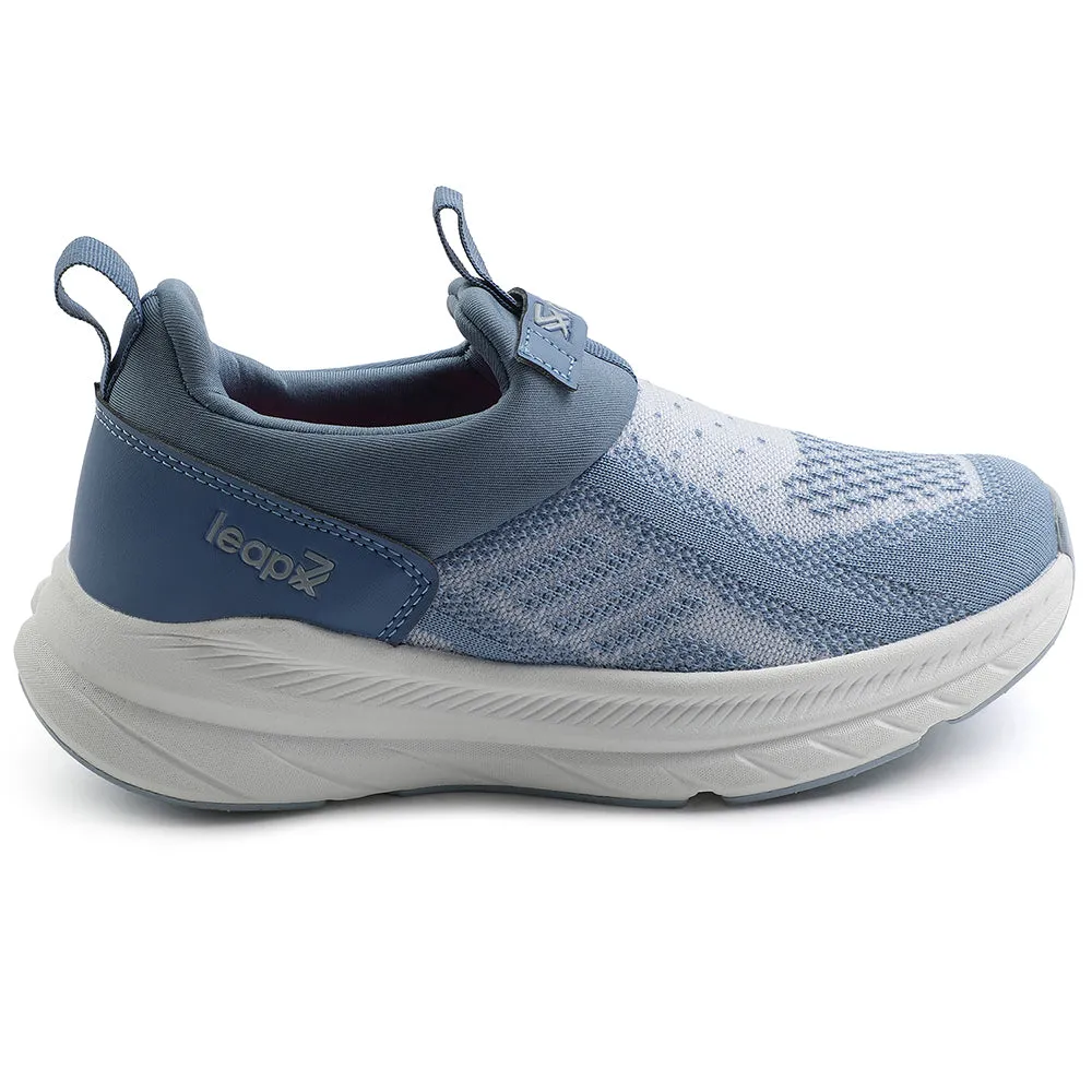 Leap7x Blue Sports Non Lacing Walking Shoes For Women BARCELONAC By Liberty