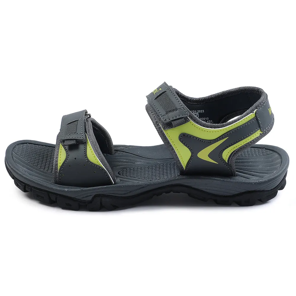 Leap7x Casual Grey Sandal For Men XYLO-M1E By Liberty
