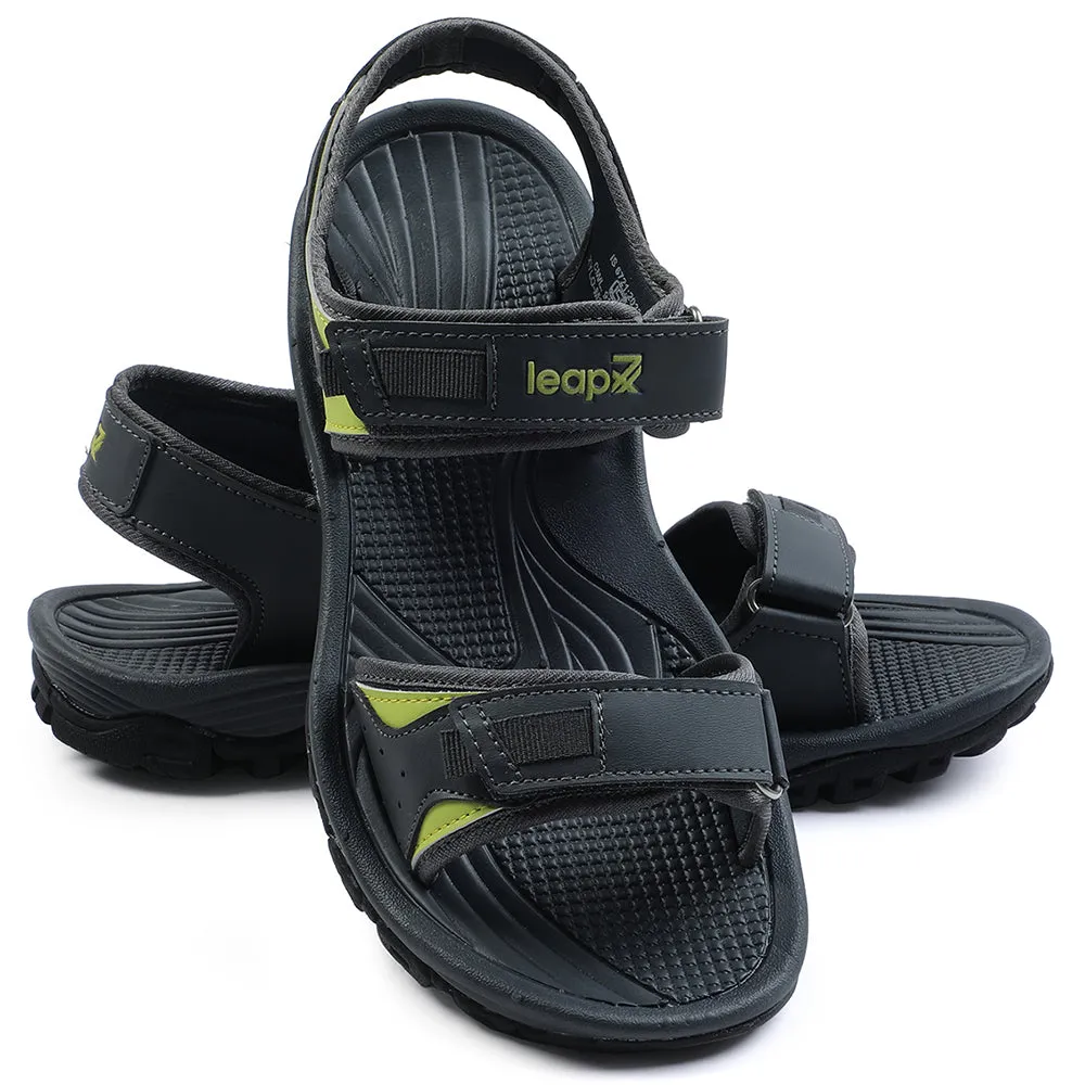 Leap7x Casual Grey Sandal For Men XYLO-M1E By Liberty