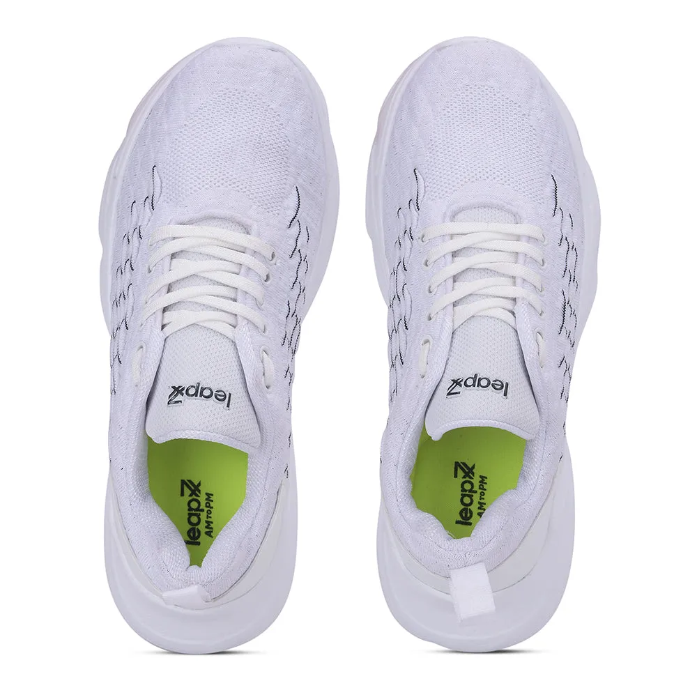 Leap7x Lacing White Casual Shoes For Men SAMUEL-1E By Liberty