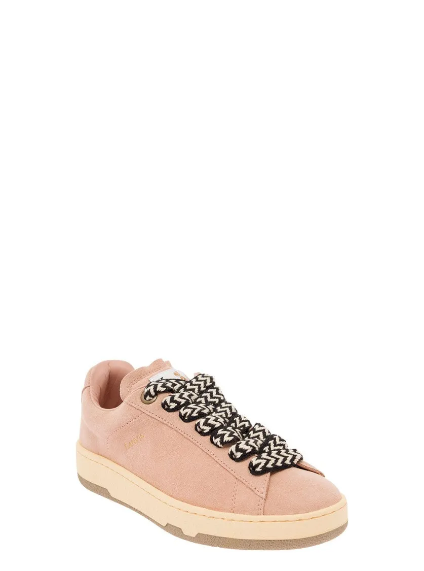 'Lite Curb' Pink Low Top Sneakers