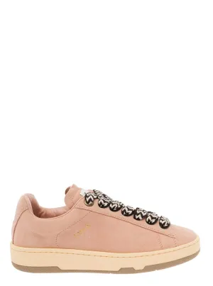 'Lite Curb' Pink Low Top Sneakers