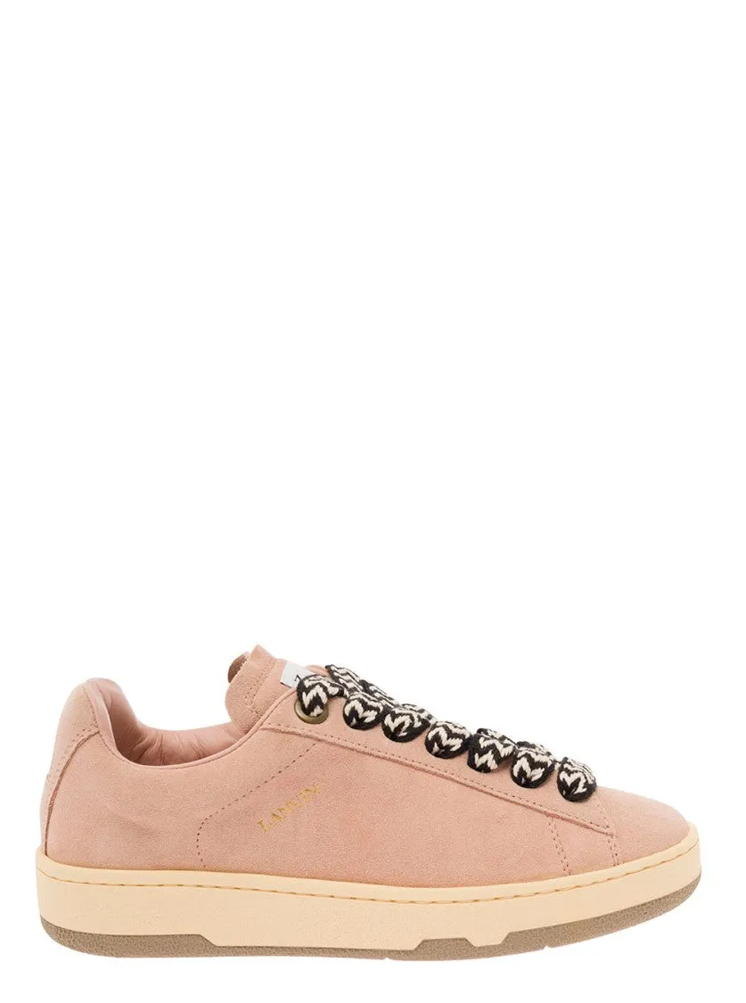 'Lite Curb' Pink Low Top Sneakers