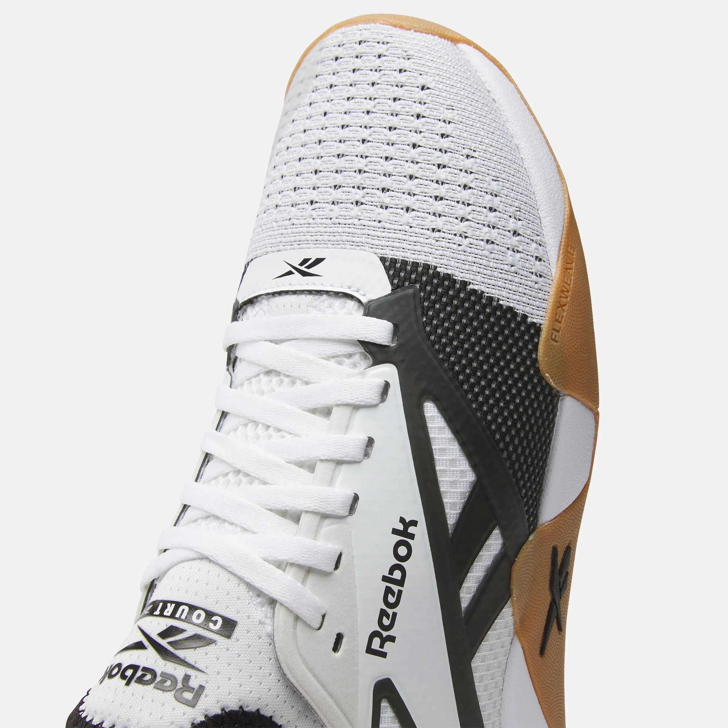 Nano Court Training Shoes White/Black/Grey