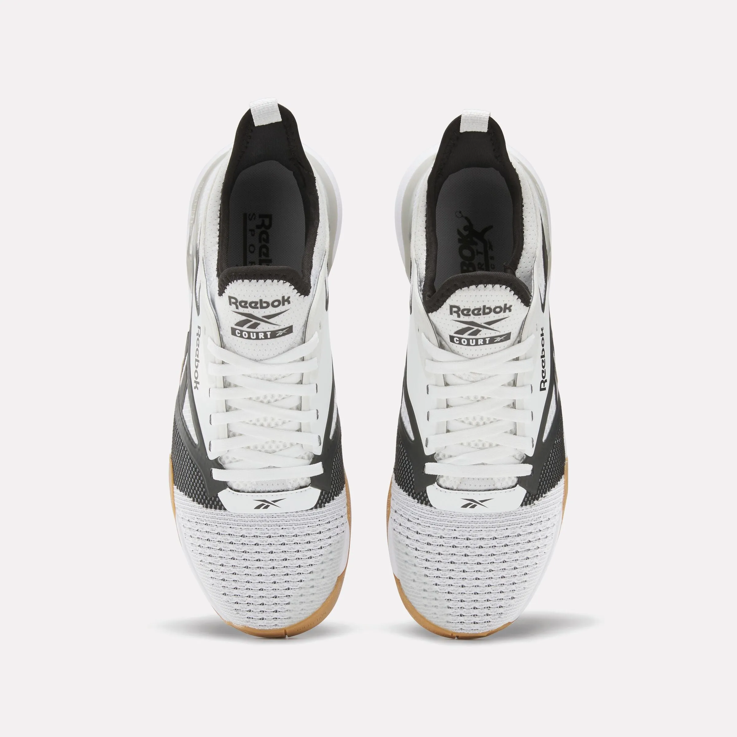 Nano Court Training Shoes White/Black/Grey