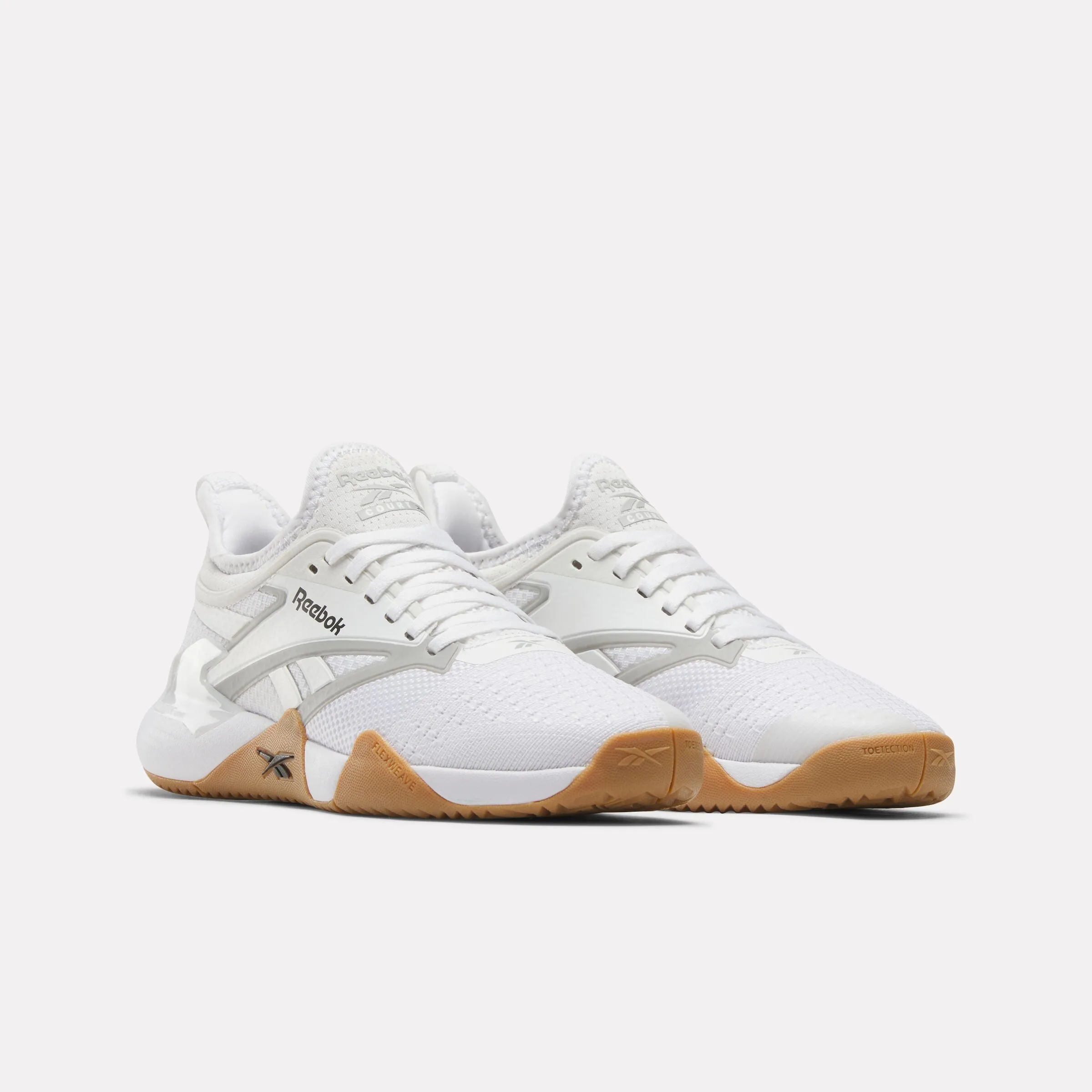 Nano Court Training Shoes White/Black/Grey