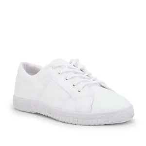 Prefect White Lacing PT School Shoes For Kids TENNIS-E By Liberty