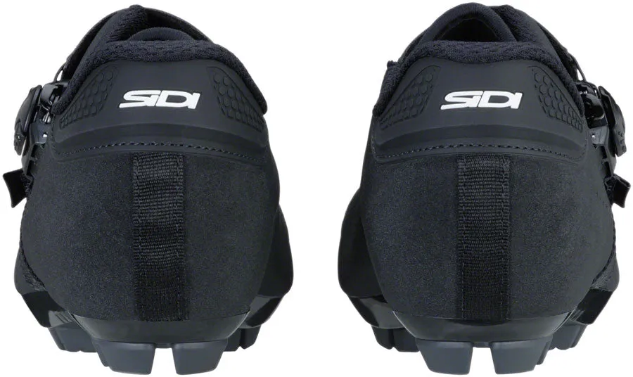 Sidi Aertis Mega Mountain Clipless Shoes - Men's, Black/Black, 42