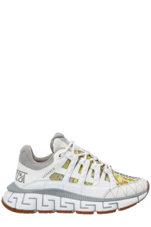 Versace Trigreca Chunky Lace-Up Sneakers
