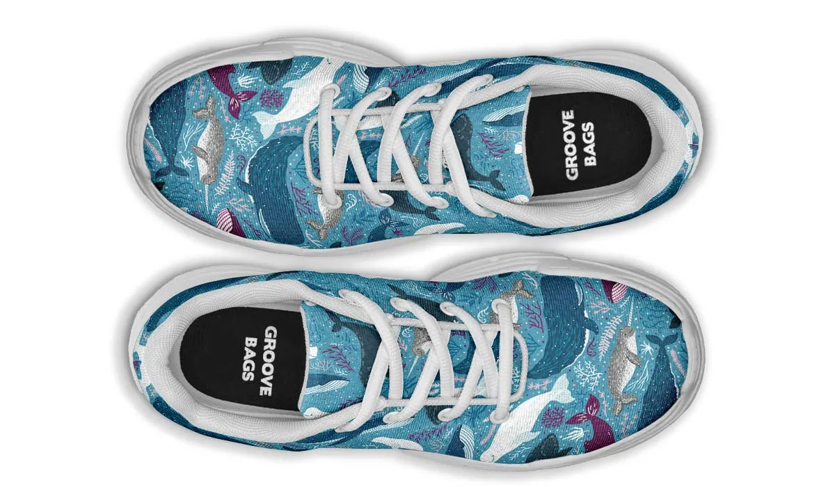Whale Party Chunky Sneakers